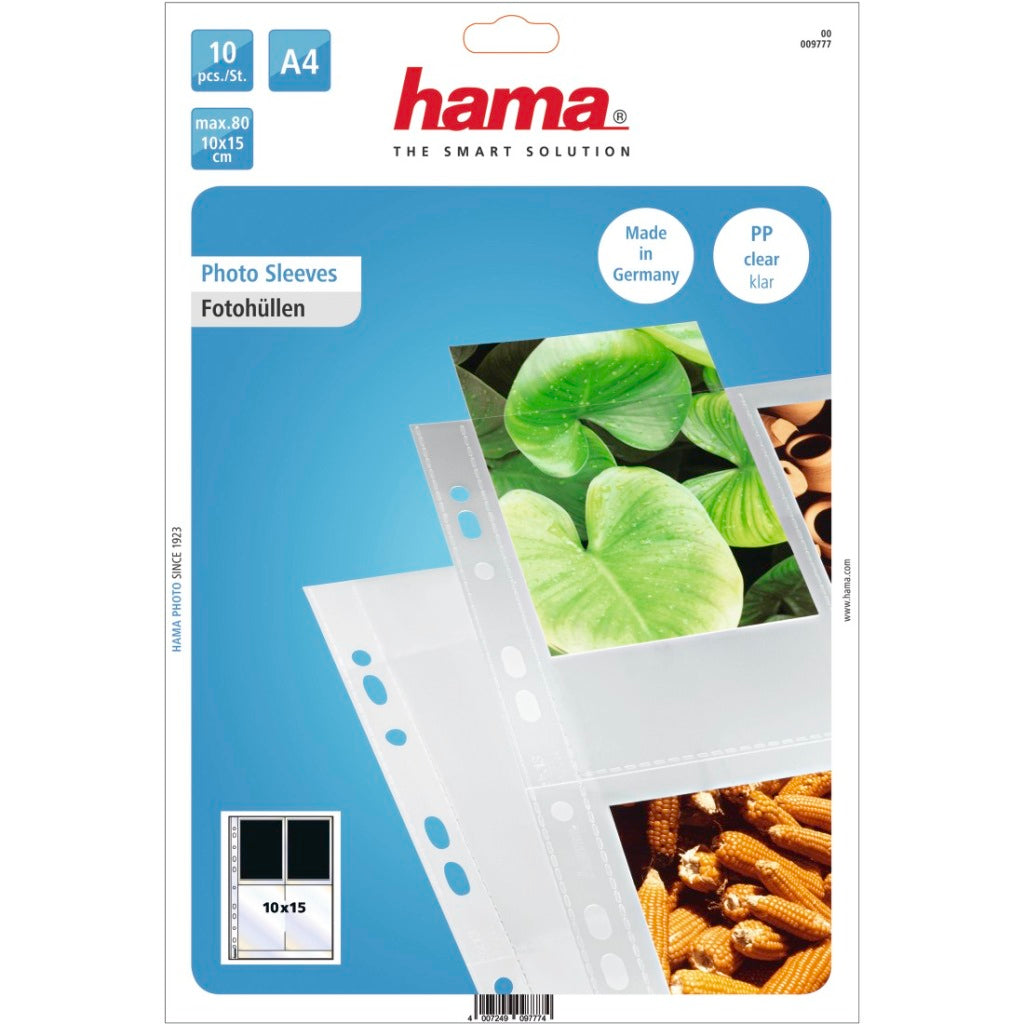 Hama Fotohüllen 10x15cm A4 transparent