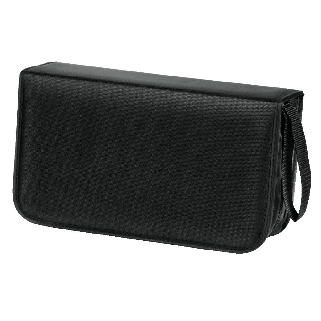Hama CD-Hülle Nylon 120, Schwarz