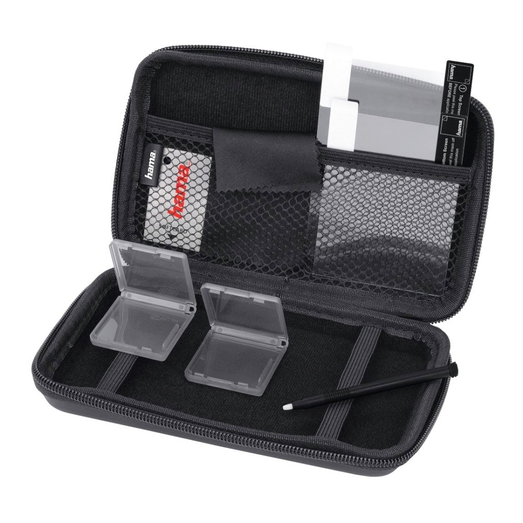 Hama 7-in-1-Set mit Basiszubehör für Nintendo 3DS XL Schwarz