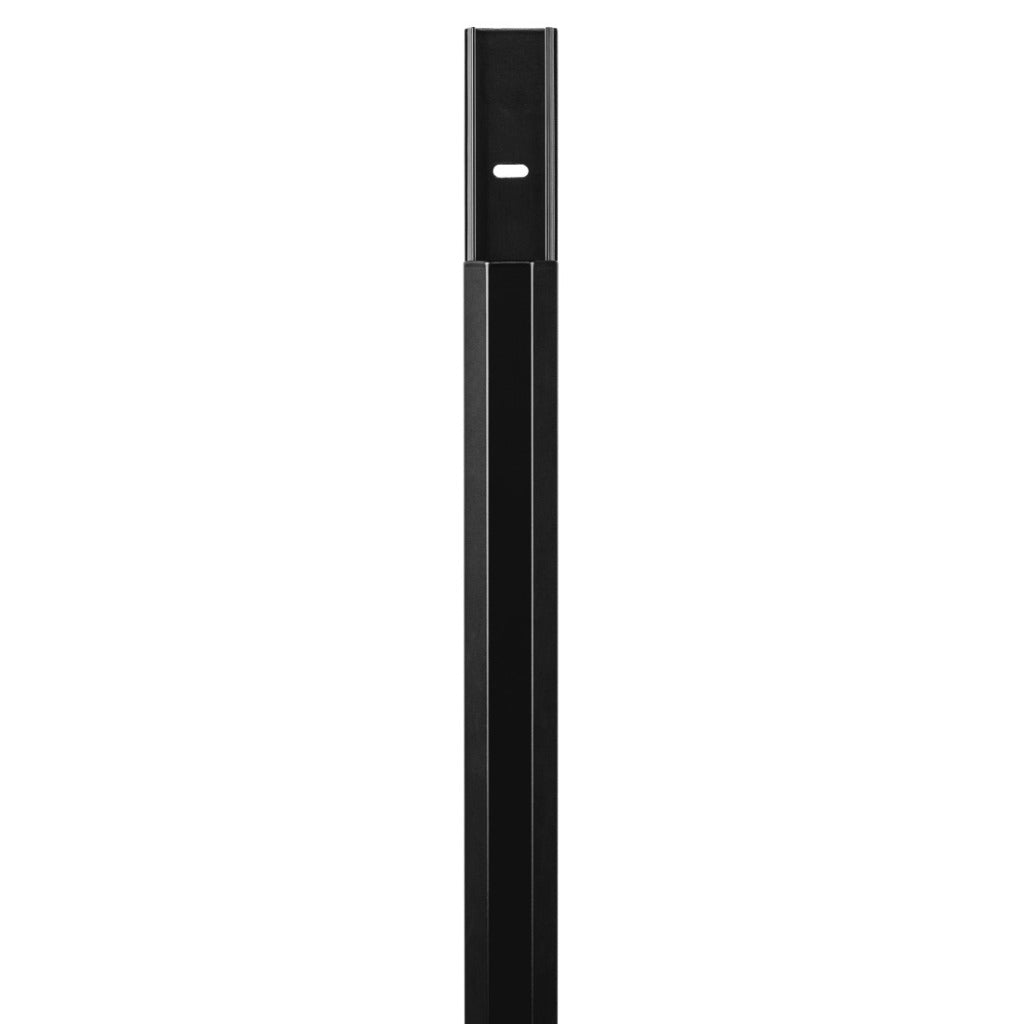Hama Aluminium-Kabelkanal eckig 110 3,3 1,7 cm schwarz