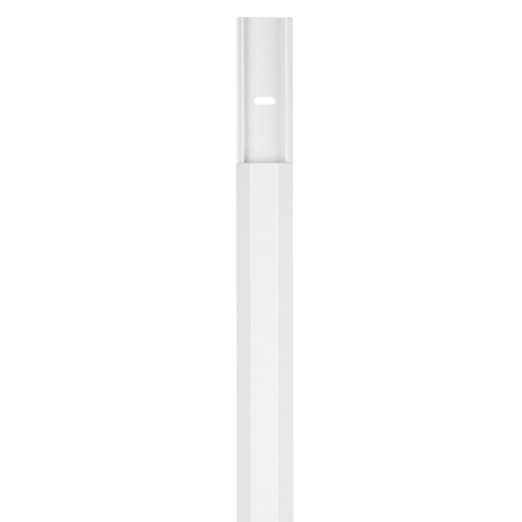 Hama Aluminium-Kabelkanal eckig 110 3,3 1,7 cm weiß