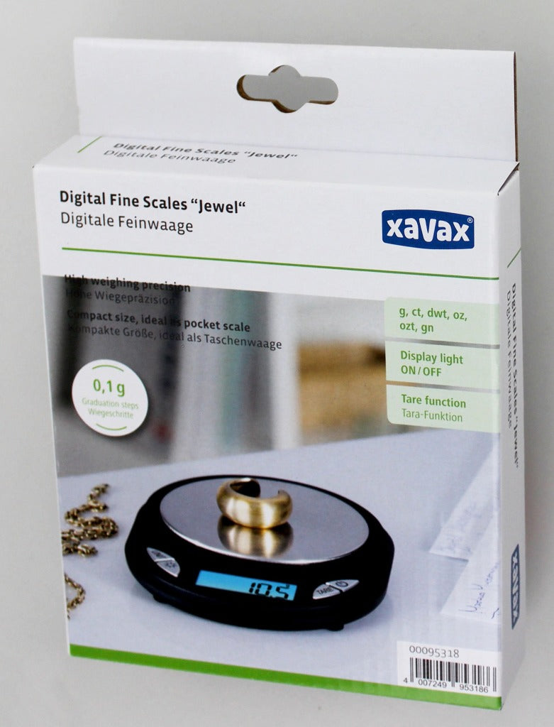 Juwel der digitalen Präzisionswaage von Xavax