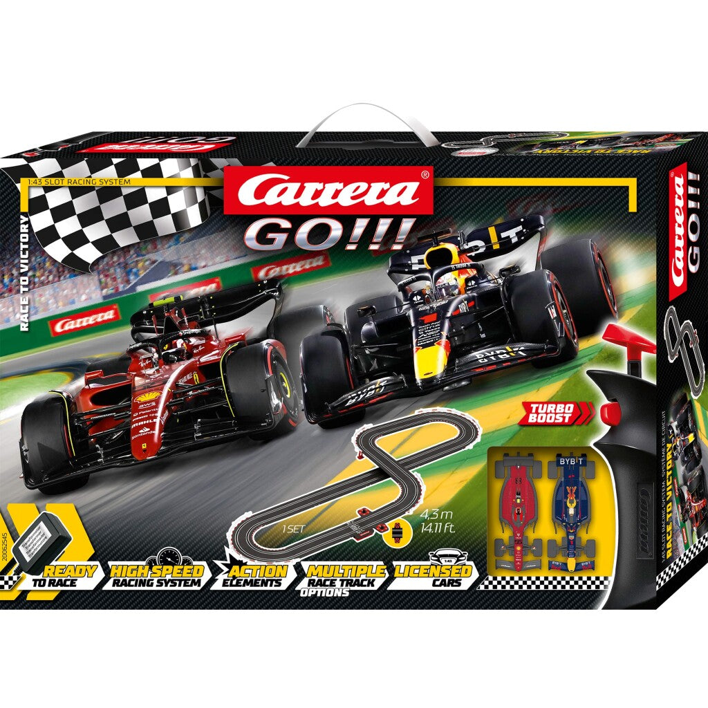 Carrera GO!!! Rennstrecke – Rennen zum Sieg