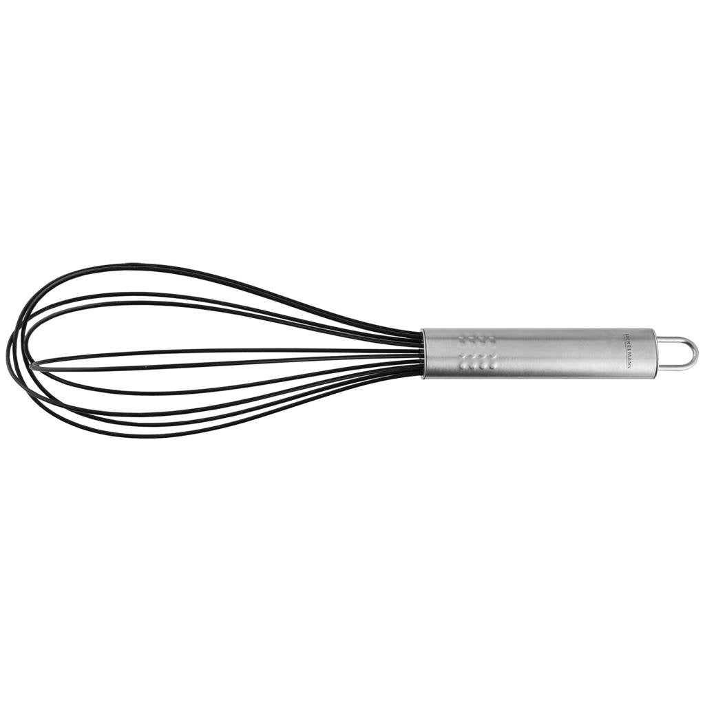 Fackelmann Food and More Schneebesen 27 cm Edelstahl Silikon