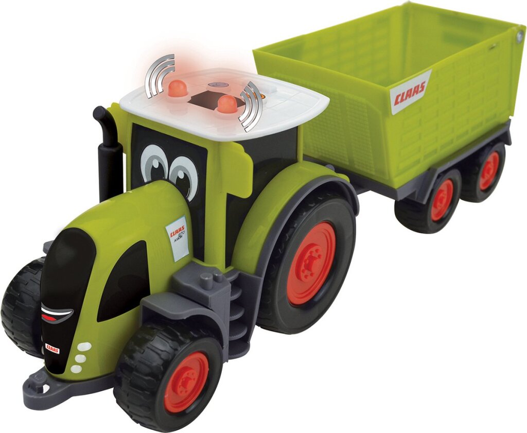 Happy People Traktor Claas Axion 870 Junior 30 cm Limette 2-teilig