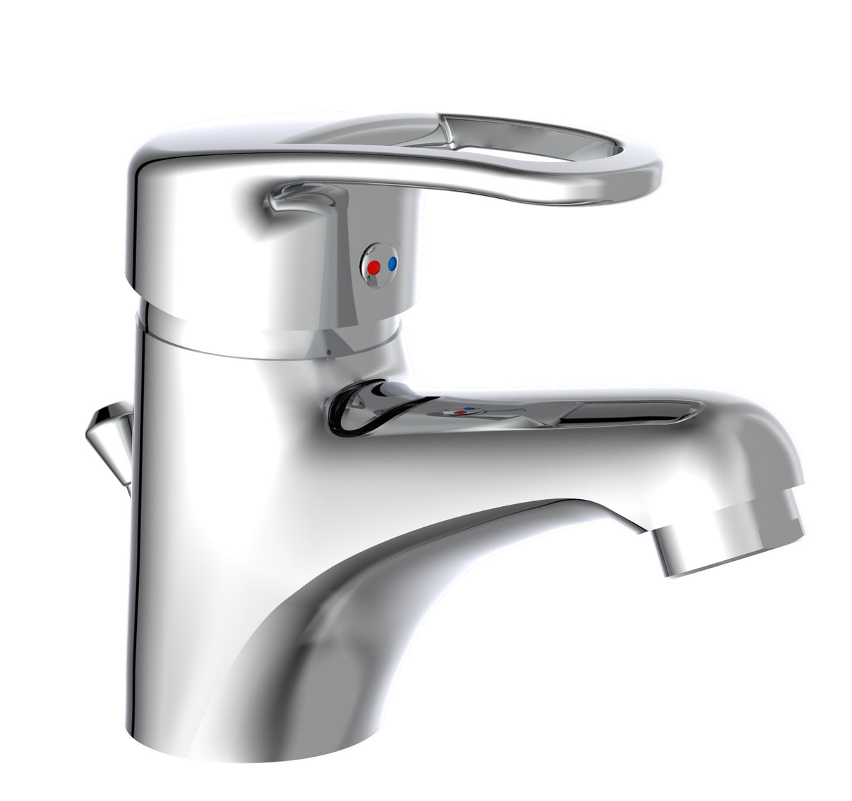 Schütte Washbeer Mixer Batoni Chrom -ausgelöst