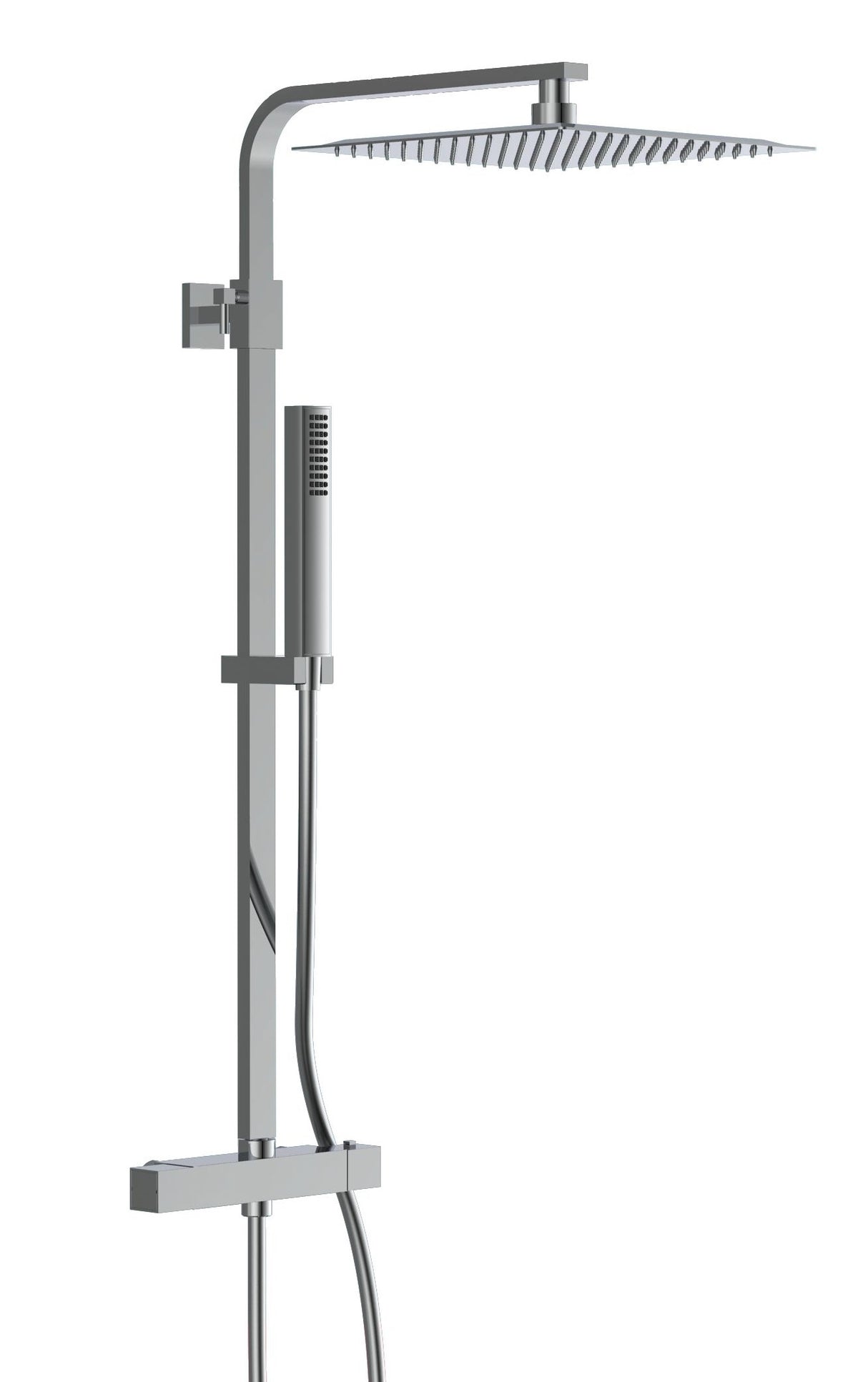 Ngk Schutte Sumba Kopfbrauseset mit Thermostat Merano | Chrom - 60049 60049