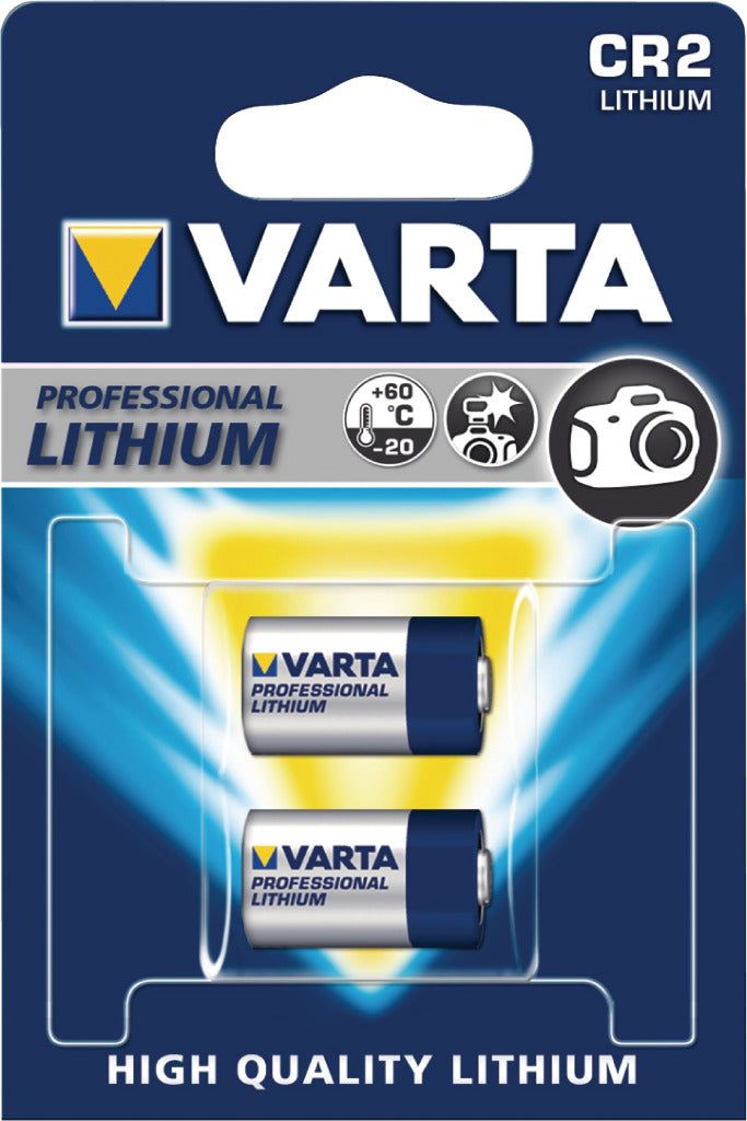 Varta CR2-2 Lithium-Fotobatterie 3V 920mAh 2-Blister