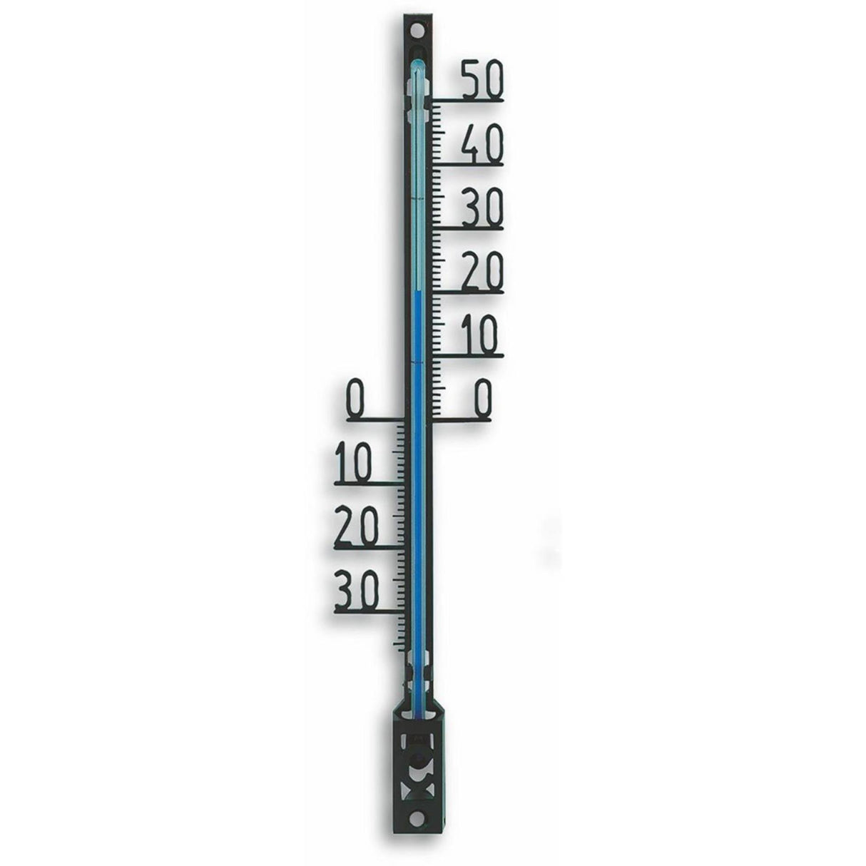 Tfa Dostmann TFA Wandthermometer schwarz 16cm