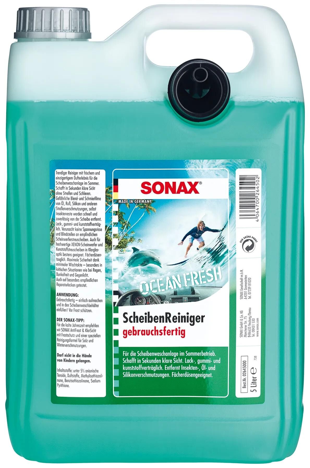Sonax Fensterreiniger Fensterreiniger 5l meeresfrisch