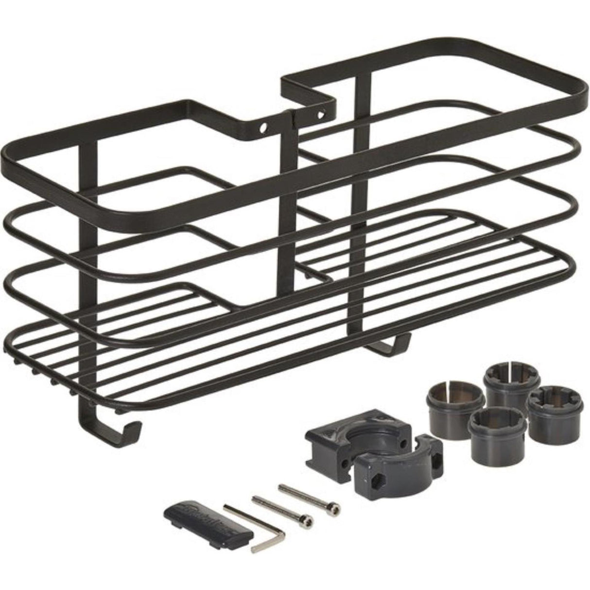 Metaltex Duschregal 29x11x15 cm aus schwarzem Metall