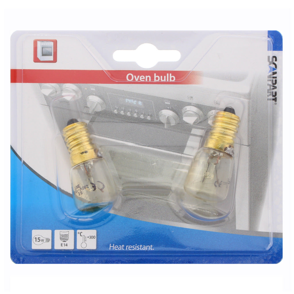 Scanpart Backofenlampe E14 15W 300gr Röhre A2