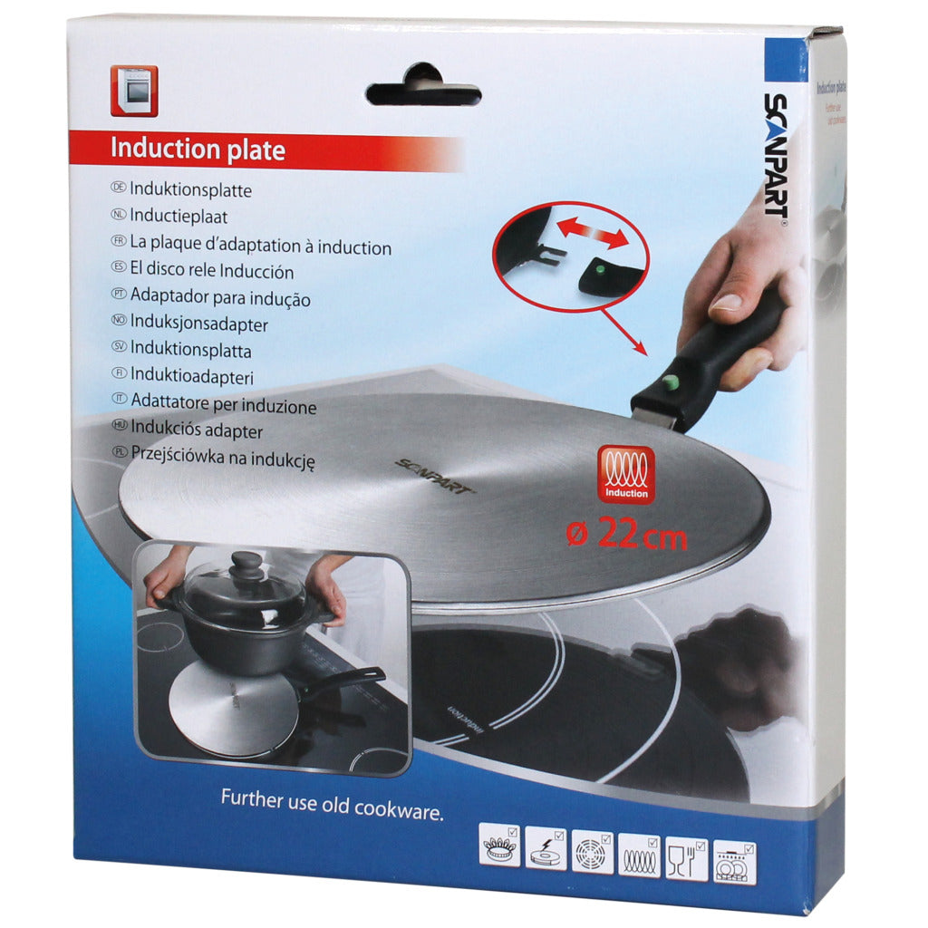 Scanpart Induktionspfannen-Adapterplatte 22 cm