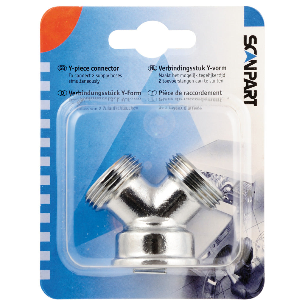 Scanpart 1132710002 Y-Stück Versorgung 3 4 Zoll Metall