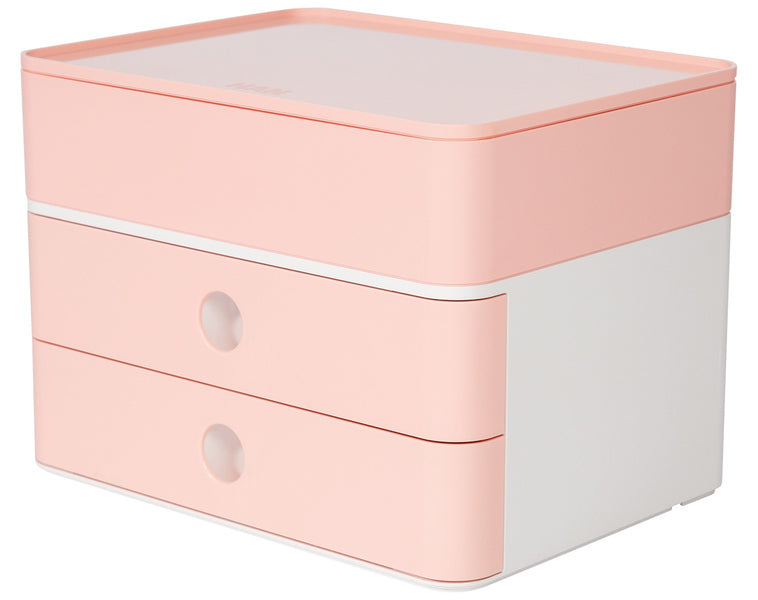Han ha-1100-86 Smart-Box Plus Allison 2 Schubladen und Box Flamingo Pink
