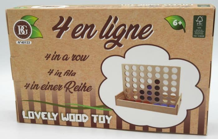 Einführung in ein 4-Gewinnt-Spiel aus Holz