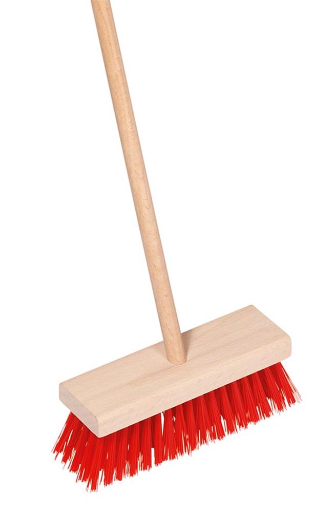 Goki Kinderbürste 65 cm rot