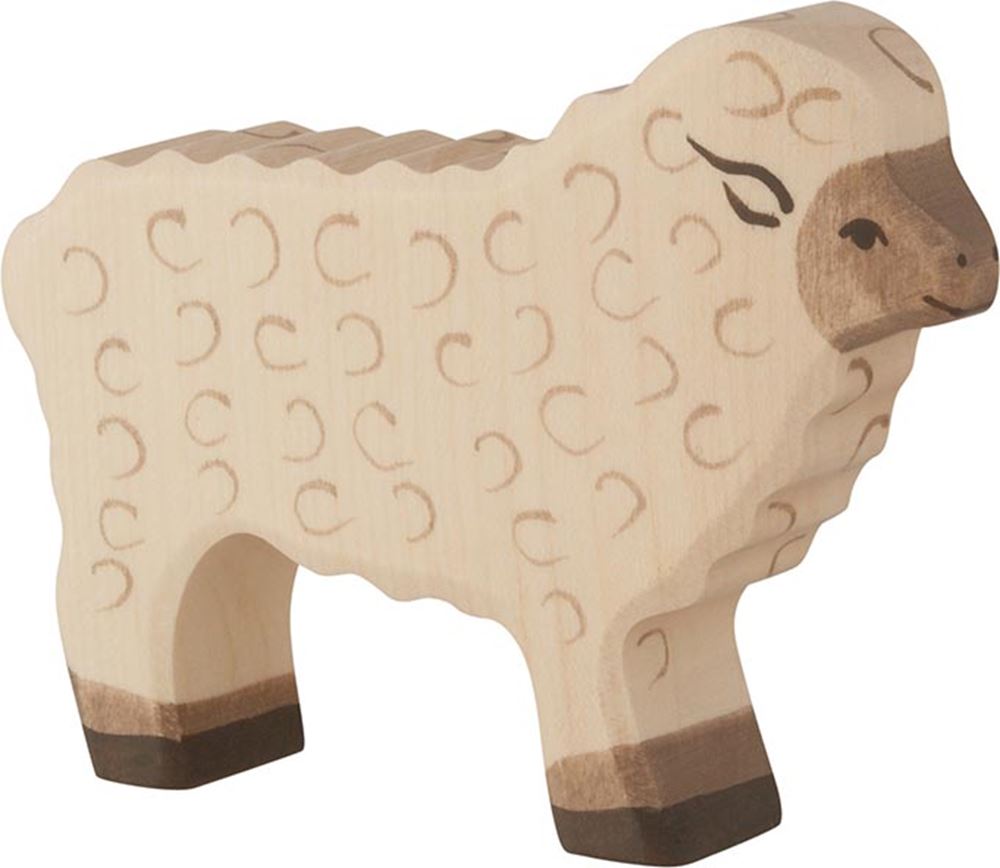 Holztiger sheep, standing. 11 cm.