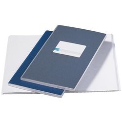 Djois notitieboekjes a2022-36 papier 10,5x16,5cm blauw gelijnd 120blz 60vel