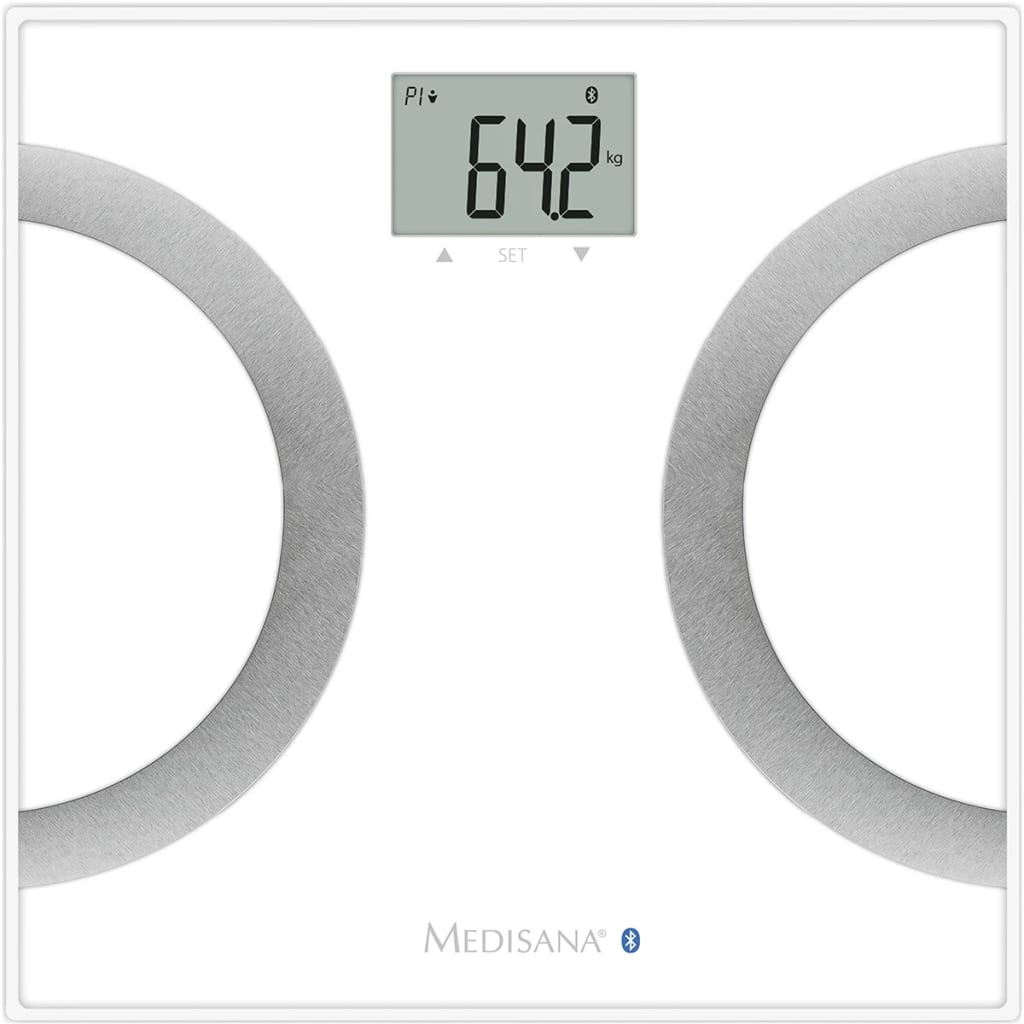 Medisana Körperanalyse Waage BS 445 Weiß 180 kg 40441