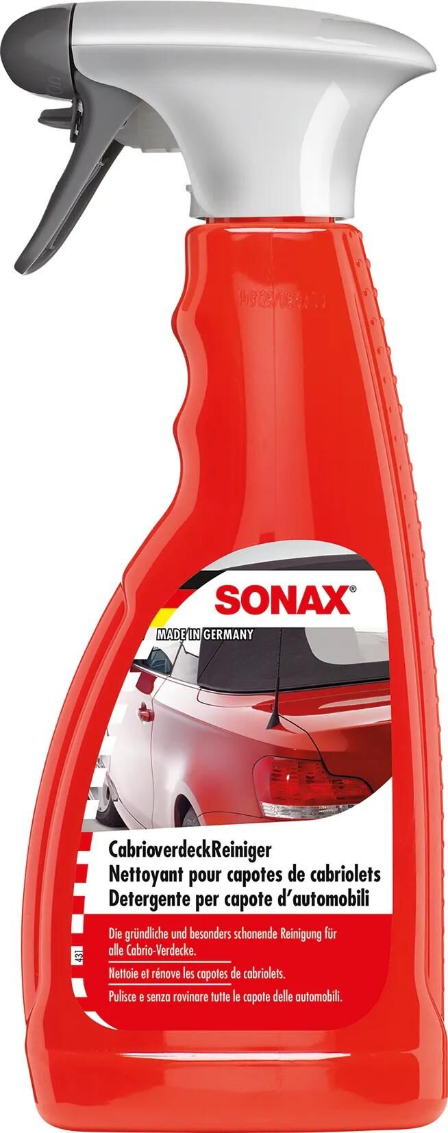 Sonax Autoreiniger Cabriodeckreiniger Cabrioreiniger 500ml Sprühdose