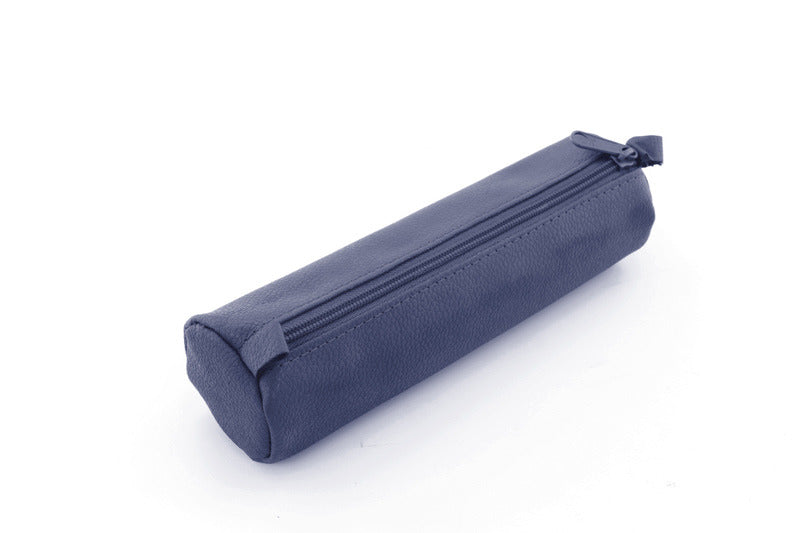Juscha ju-43139 Stiftetui Alassio Echtleder Blau 21x6cm