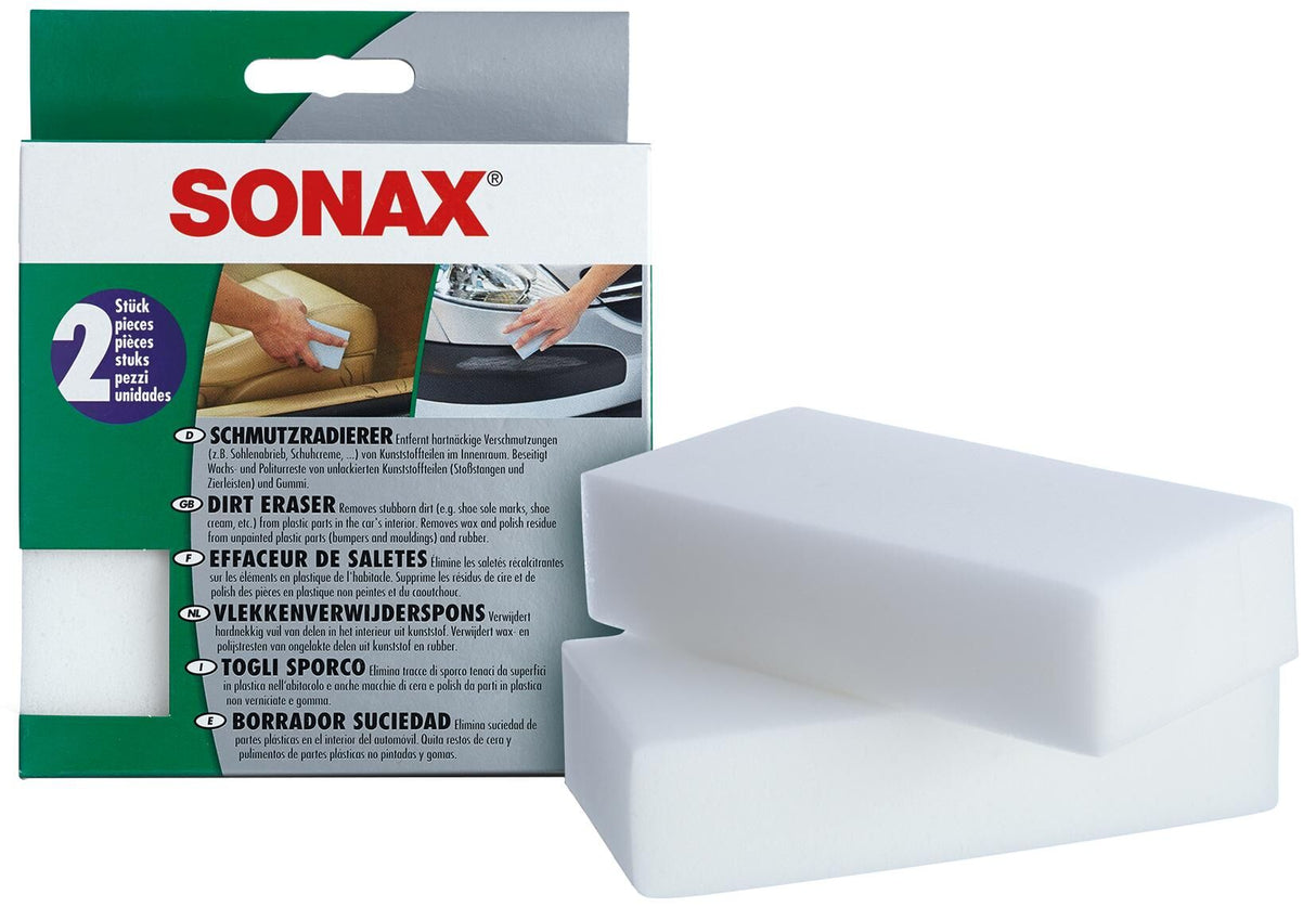 Sonax Spezialschwamm Schmutzradierer Schmutzradierer 2er-Pack