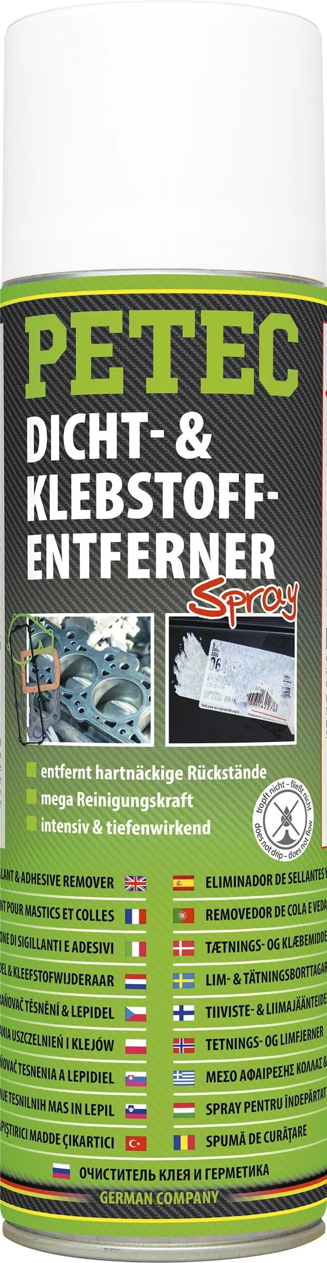 Petec Klebstoffentferner, Dichtstoff-Klebstoffentferner. Dicht- und Klebemittelentferner 500 ml