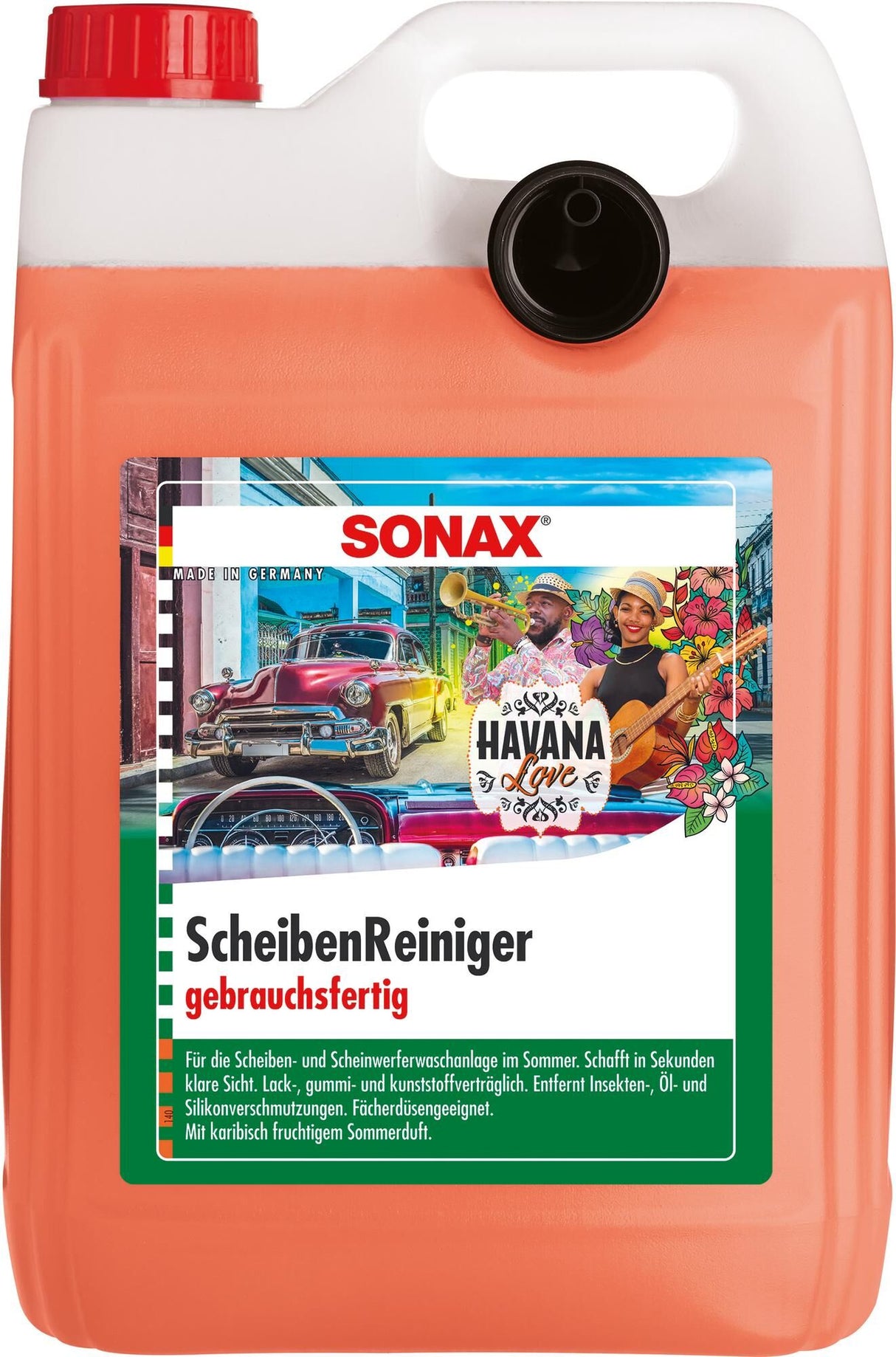 Sonax Fensterputzscheibe r. 5l Nutzinhalt Havanna Liebe