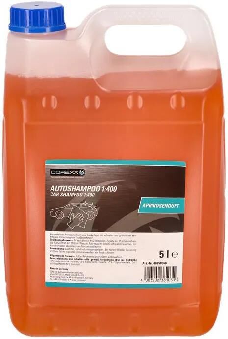 Corexx Autoshampoo Auto - Shampoo Aprikose Kanister 5 l 1:400