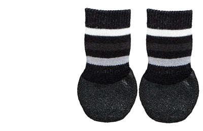 Trixie Antirutsch-Hundesocken mit rundum Gummischicht, schwarz