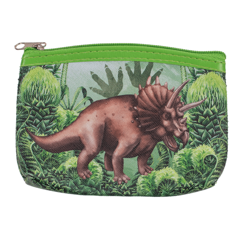 Dsp portemonnee dinosaur. 4 assortie. 24