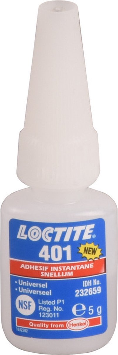 Secondelijle 401 transparent 5 Gramm