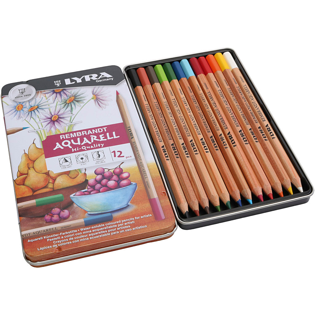Kreativunternehmen https: www.cchobby.nl lyra-rembrandt-watercolor-pencils-various-colors-12-piece-1-box