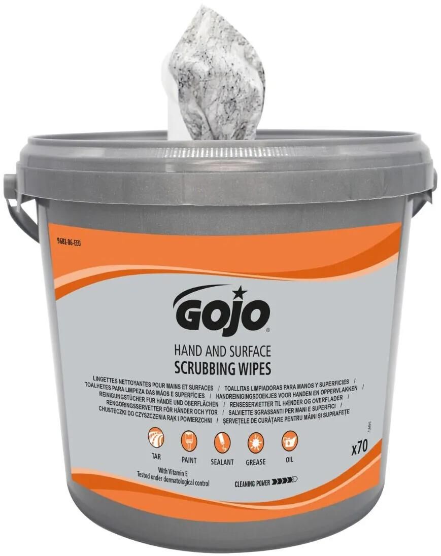 Gojo Handreinigungstuch Reinigungstücher 70Stk. Hand flach