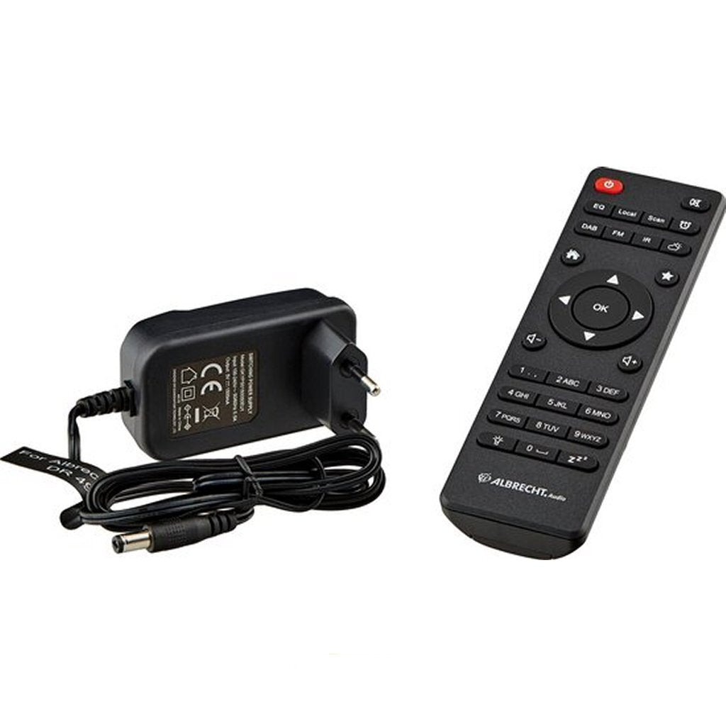 Basic Albrecht DR 490 DAB+ Hybridradio schwarz