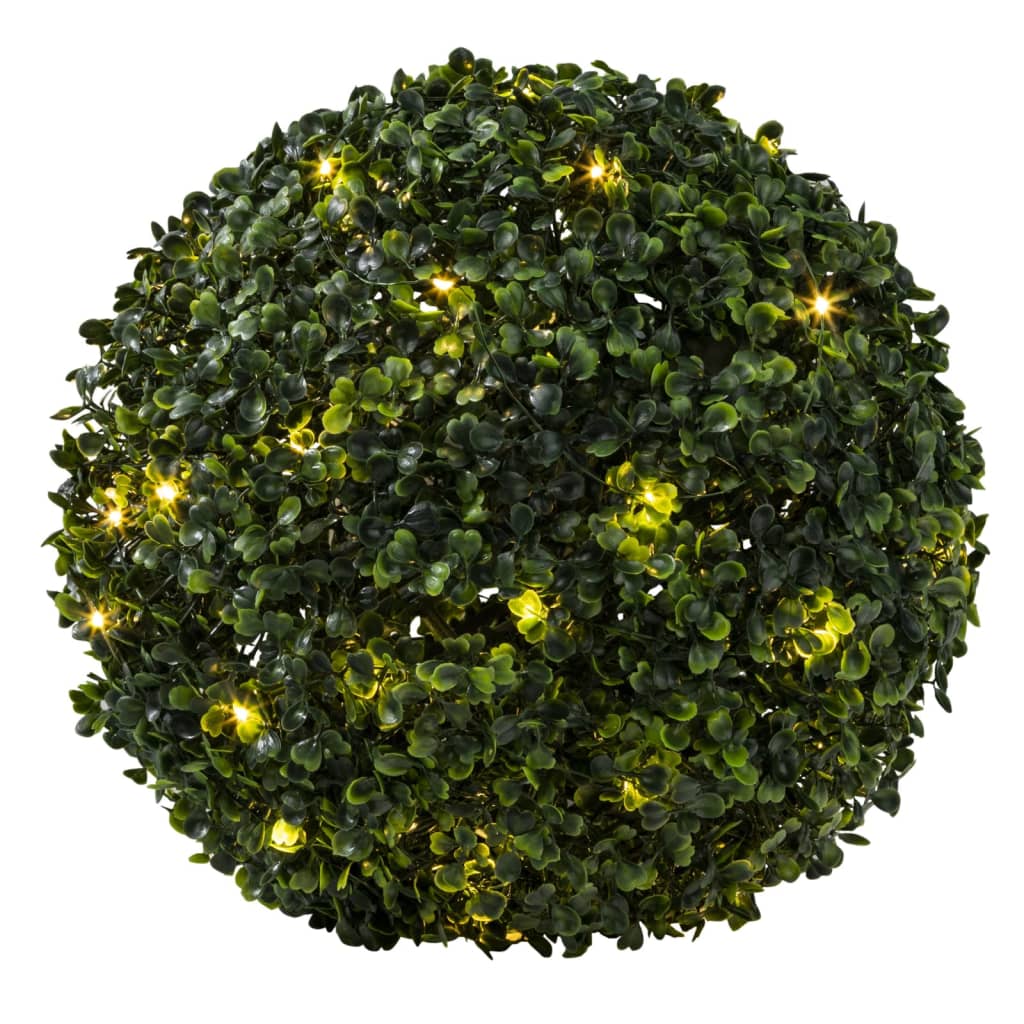 HI HI Künstliche Buchsbaumkugel LED ø35 cm