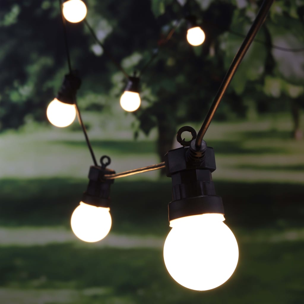 HI HI Lichterkette mit 20 LED-Lampen 1250 cm