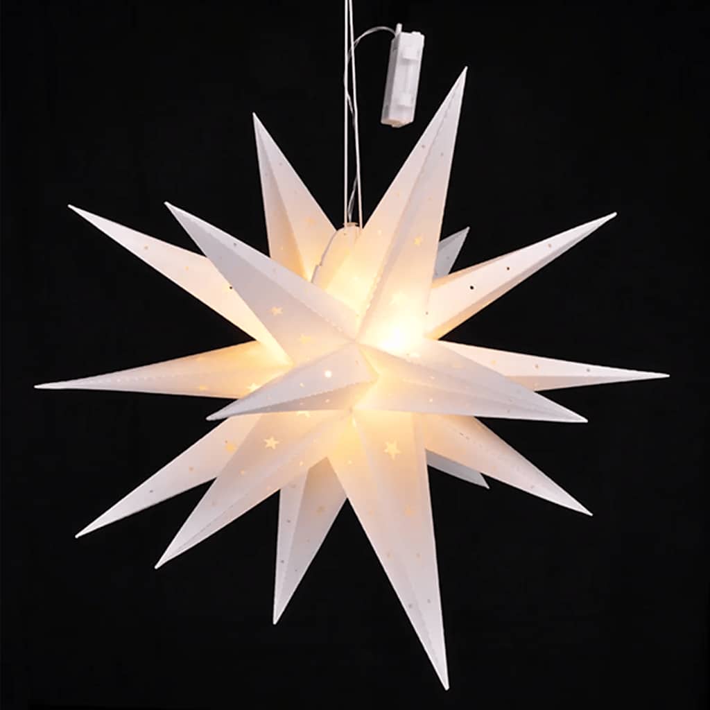 Hallo Lampion Christmas Star LED 58 cm