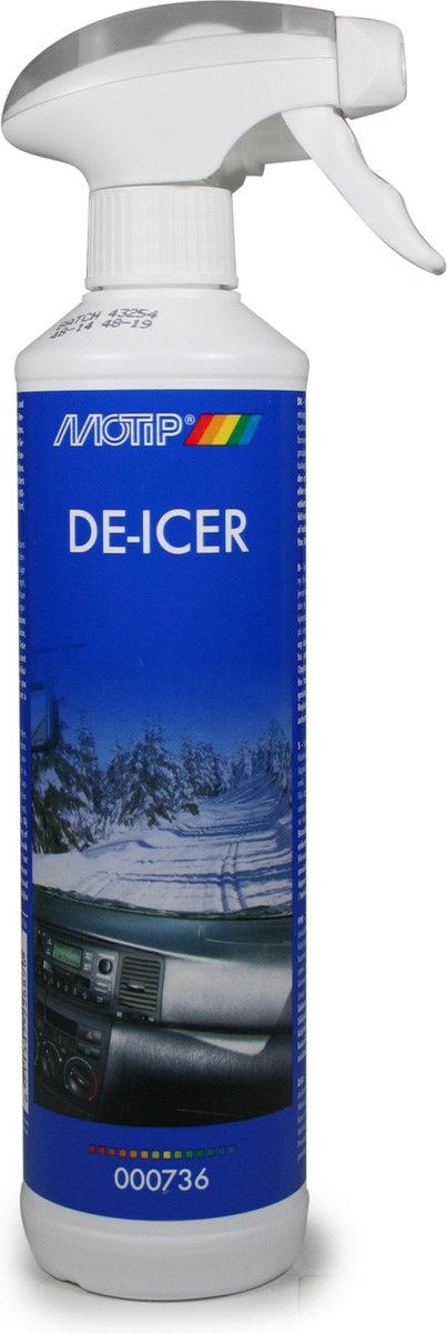 Motip Fenster-Entfrosterspray – schnell wirkend – Frostschutzformel – 500 ml