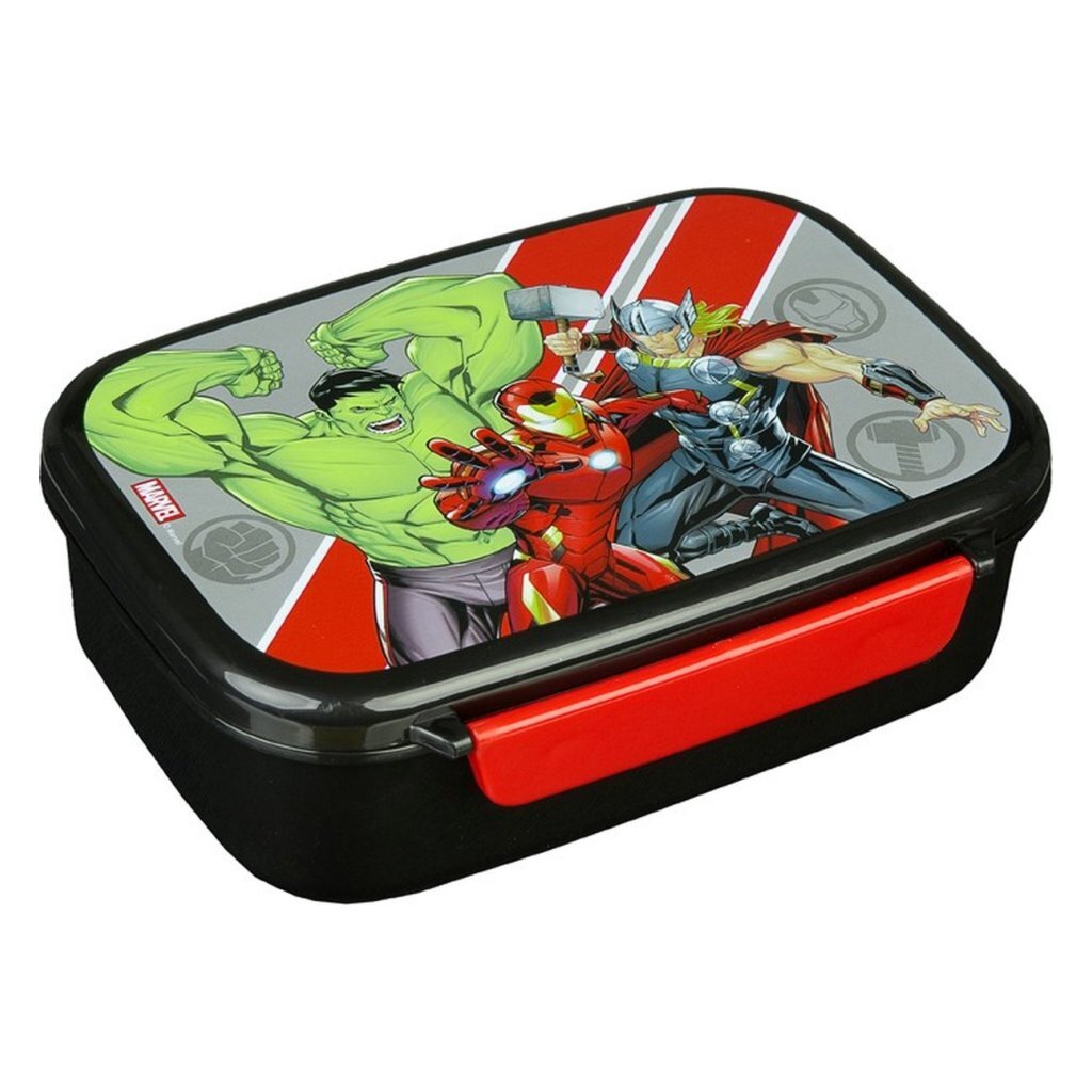 Undercover Marvel Avengers Lunchbox schwarz rot