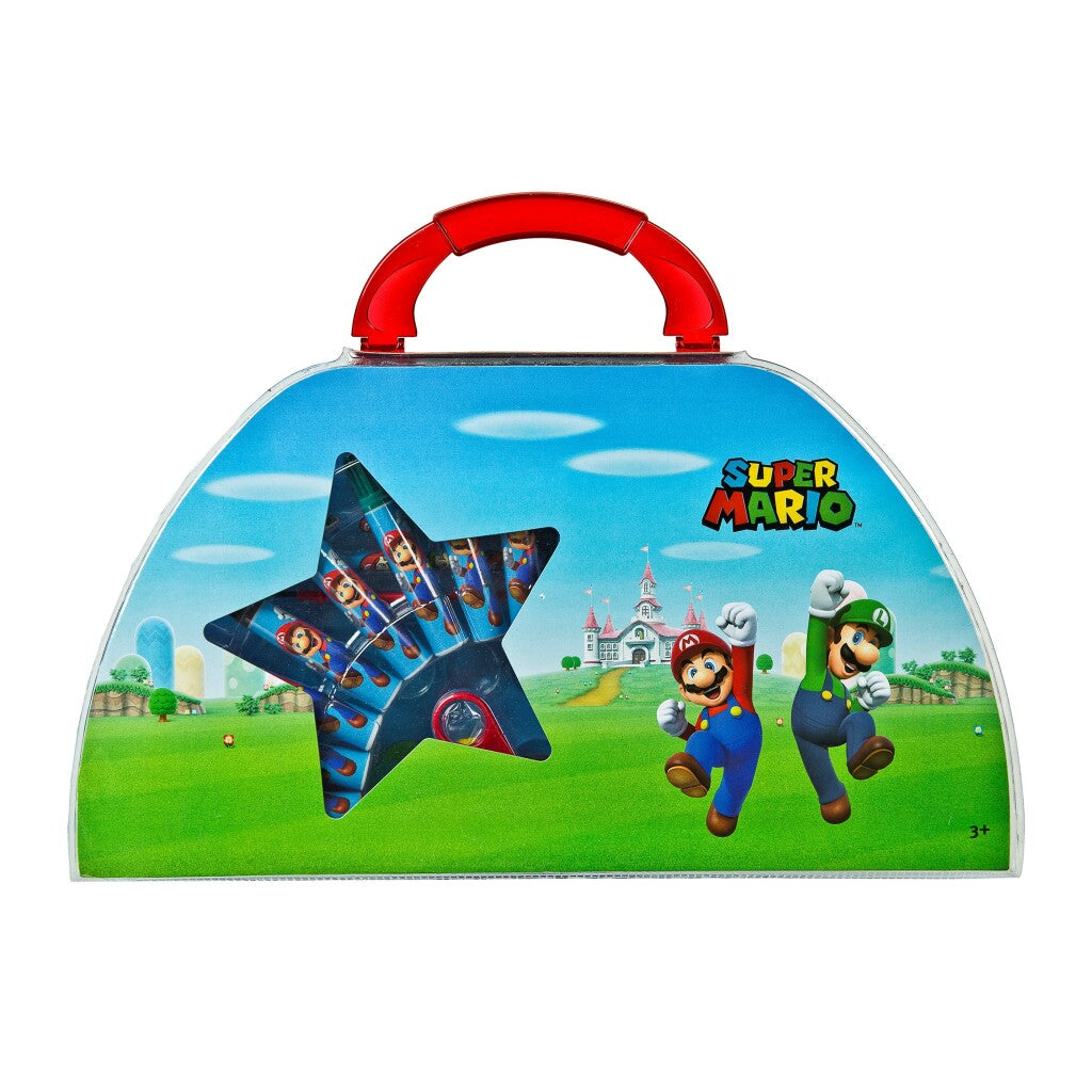 Super Mario Farbkoffer 51-teilig