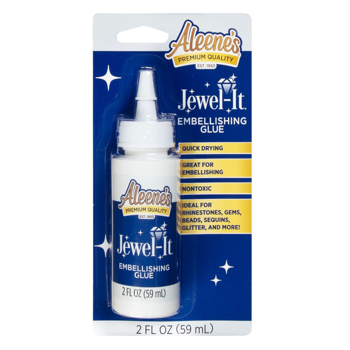 Aleene's • Jewel-it Verschönerungskleber, Blisterkarte, 59 ml
