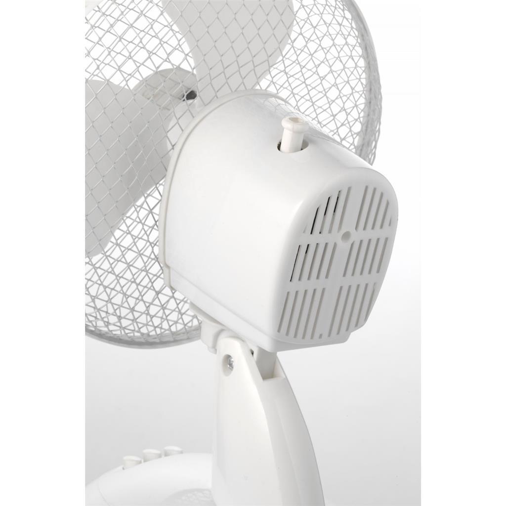 Lentz Tischventilator 23 cm weiß