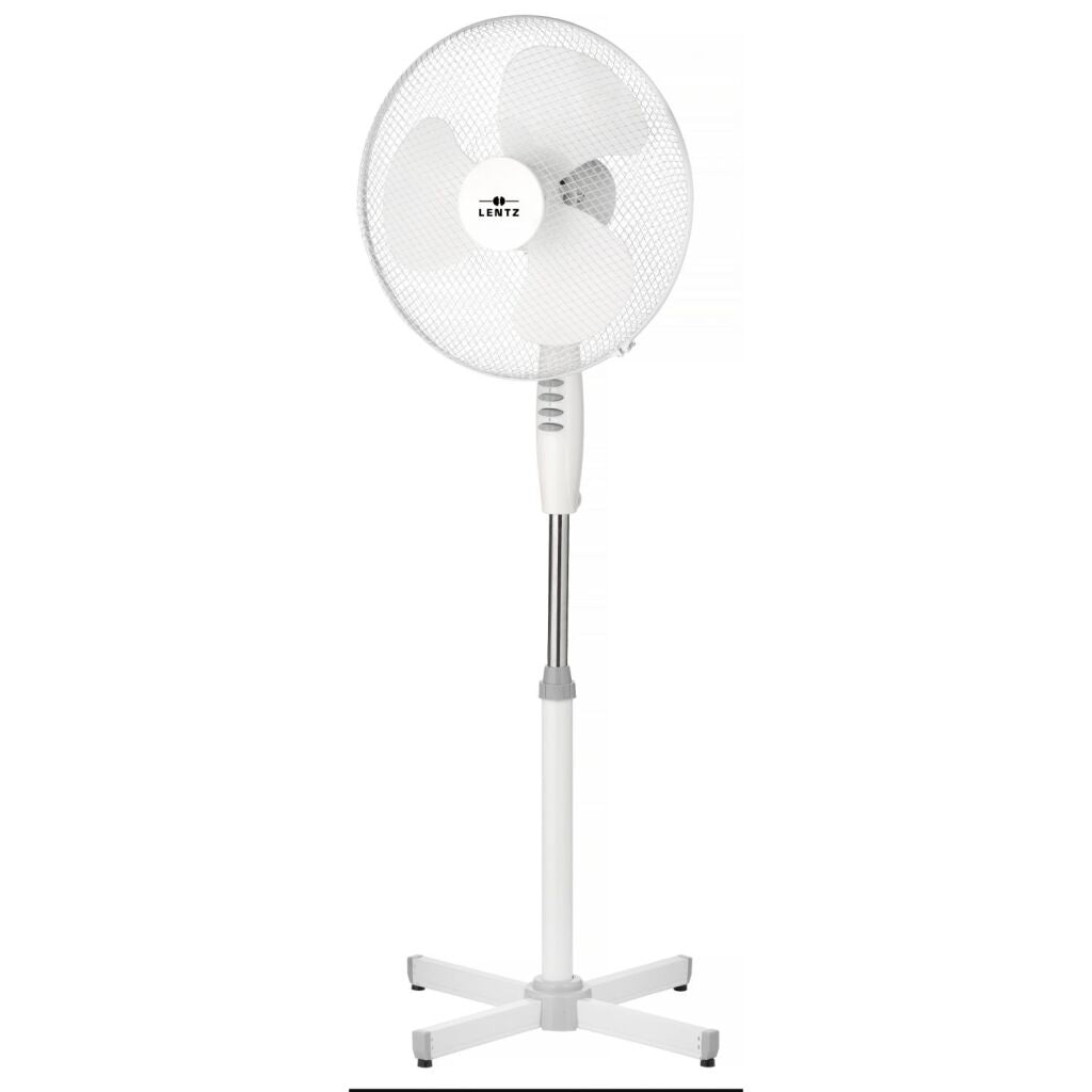 Lentz Standventilator 40 cm weiß