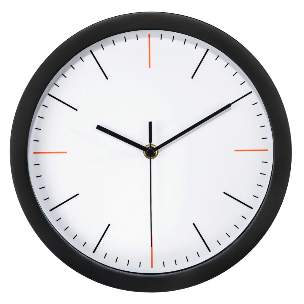 Hama Wanduhr maxr ø 25 cm geräuscharm weiß