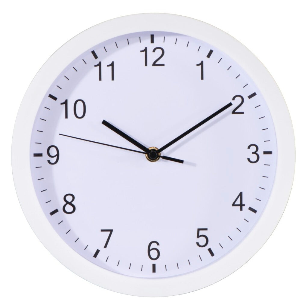 Hama Wanduhr Pure ø 25 cm geräuscharm Weiß