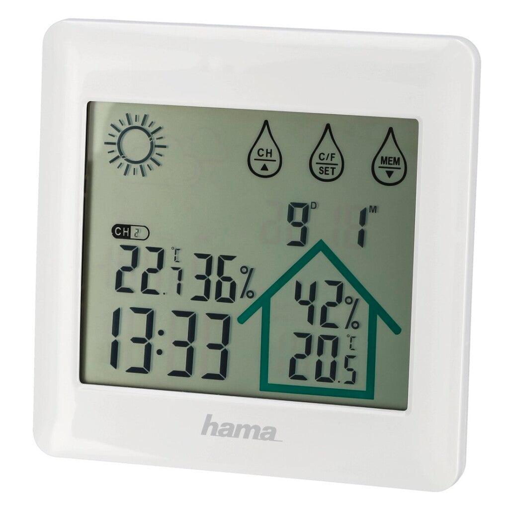 Hama Wetterstation Aktion weiß