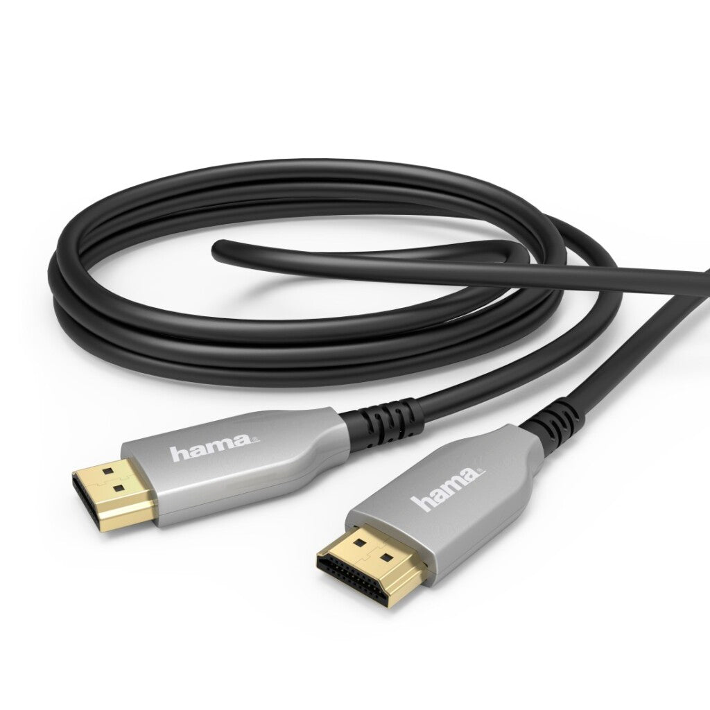 Hama optisches aktives HDMI-Handelskabel Stecker - Stecker 4k vergoldet 10 m