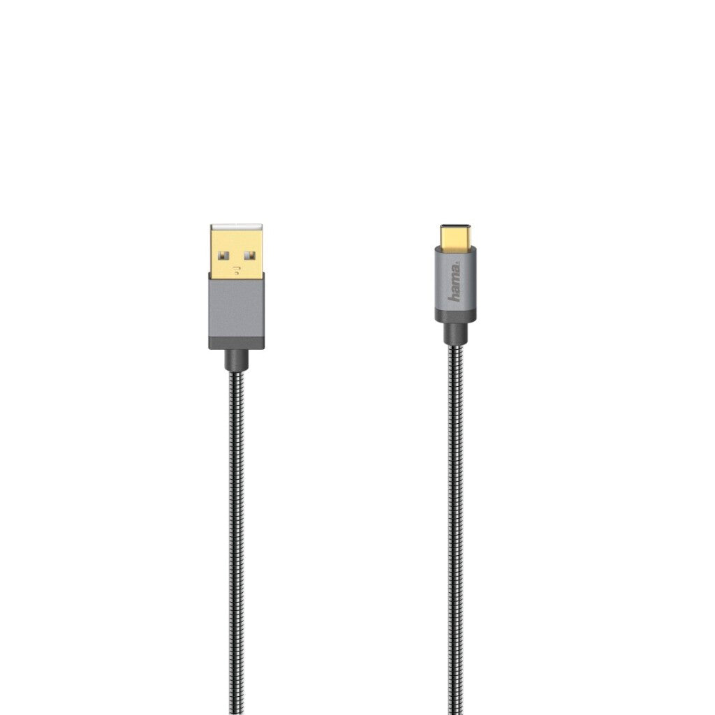 Hama USB-C-Kabel USB 2.0 480 Mbit/s Metall 0,75 m